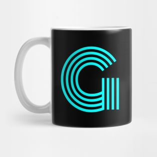 Letter G Letter Art Mug